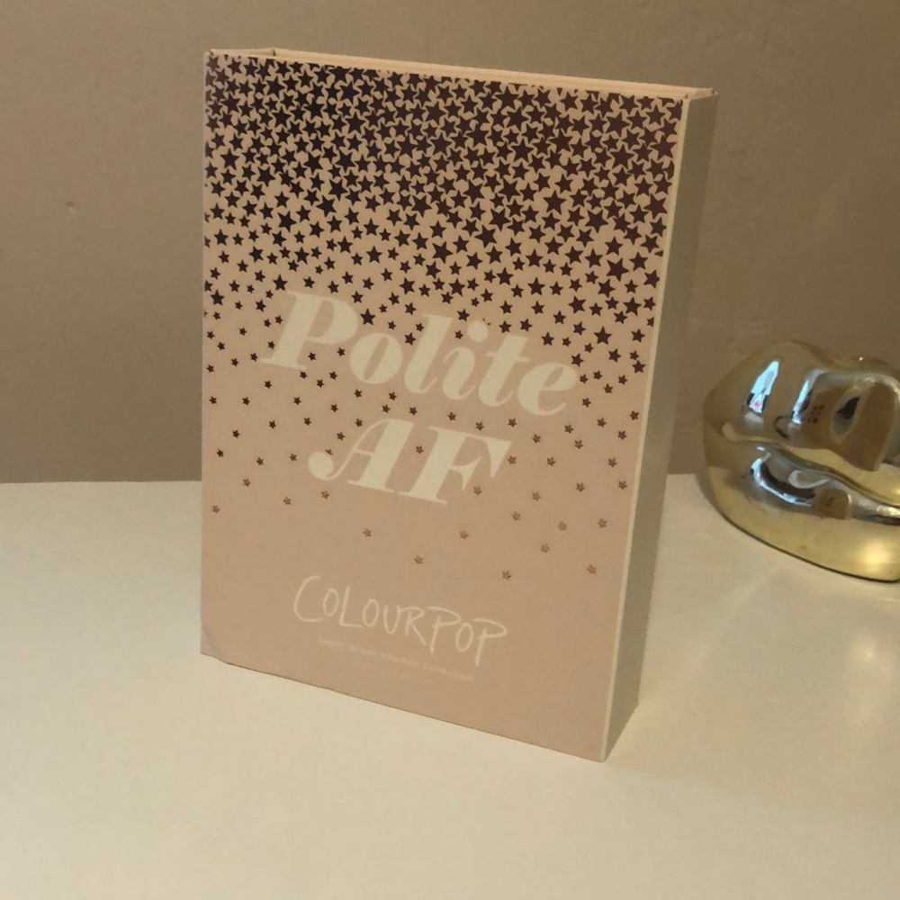 ColourPop Polite AF Super Shock Shadow Collection